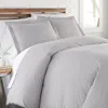 Southshore Fine Linens Ultra-soft Microfiber Duvet Cover Set In Light Grey