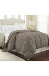 Southshore Fine Linens Vilano Down Alternative Comforter In Dark Taupe