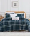 Southshore Fine Linens Vilano Plaid 6-pc. Quilt Set, Full/queen