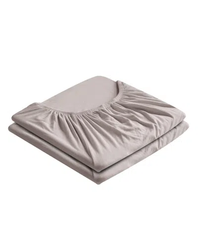 Southshore Fine Linens Vilano Premium Ultra Soft 21" Extra Deep Pocket 2-pack Fitted Sheet, King In Multi