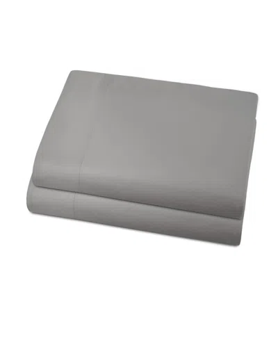 Southshore Fine Linens Vilano Premium Ultra Soft 2-pack Flat Sheet Set, Full In Gray