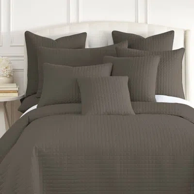 Southshore Fine Linens Vilano Springs 2-piece Microfiber Embroidered Quilted Sham Covers In Multi