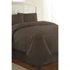 Southshore Fine Linens Vilano Springs Duvet Cover Set In Chocolate Brown