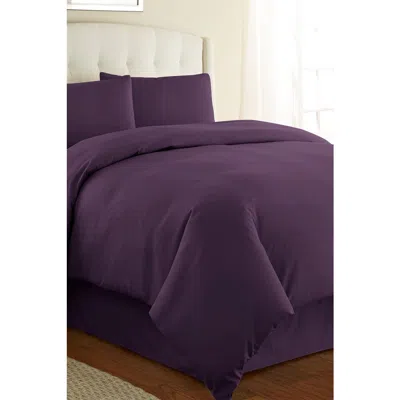 Southshore Fine Linens Vilano Springs Duvet Cover Set In Purple