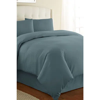 Southshore Fine Linens Vilano Springs Duvet Cover Set In Steel Blue