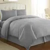 Southshore Fine Linens Vilano Springs Duvet Cover Set In Steel Gray