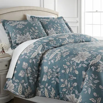 Southshore Fine Linens Vintage Garden Collection Vintage Garden Duvet Cover Set In Multi