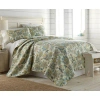 Southshore Fine Linens Wanderlust Cream Microfiber Quilt Set In Multi