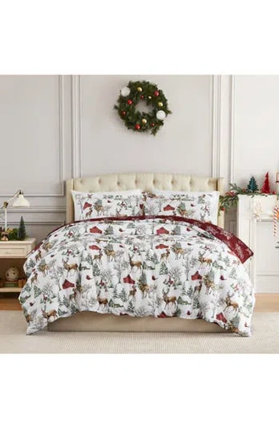 Southshore Fine Linens White Christmas Oversize Holiday Duvet Set