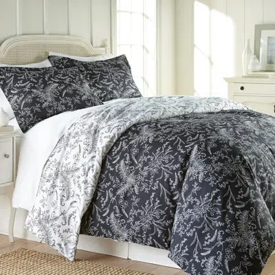 Southshore Fine Linens Winter Brush Reversible Comforter Set In Multi