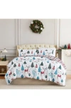 Southshore Fine Linens Winter Wonderland Oversize Holiday Duvet Set In Winter Wonderland