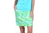 Southwind Fairway Skort In Mint Camo In Multi