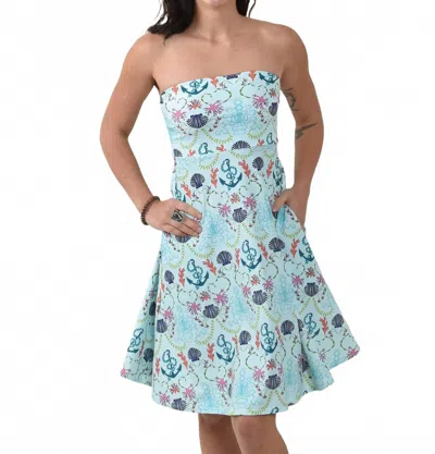 Southwind Laguna Dress In Seaside In Blue
