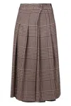 Souvenir - Gonna - 460400 - Rosa/bordeaux In Multi