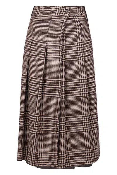 Souvenir - Gonna - 460400 - Rosa/bordeaux In Multi