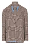 Souvenir - Jacket - 460399 - Pink/bordeaux In Multi
