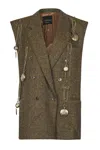 Souvenir - Vest - 460415 - Variant B In Green
