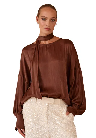 Souvenir Blue Woman  Transparent In Brown