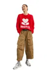 Souvenir Cargo Woman  With Belt In Black