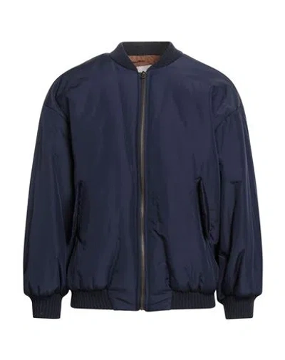 Souvenir Man Jacket Navy Size M Polyester In Blue