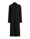 Souvenir Privée Woman Coat Black Size M Polyester, Acrylic, Wool In Black