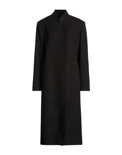 Souvenir Privée Woman Coat Black Size M Polyester, Acrylic, Wool