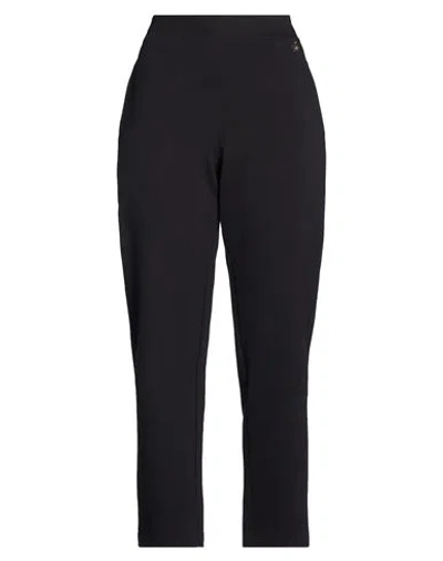 Souvenir Privée Woman Pants Black Size L Viscose, Polyamide, Elastic Fibres