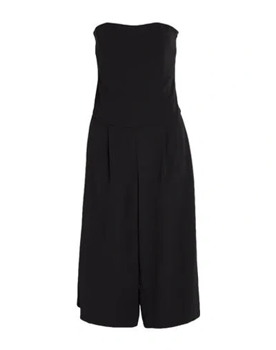 Souvenir Privée Woman Playsuit Black Size M Polyester, Elastane