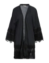 Souvenir Woman Cardigan Black Size M Cotton In Black