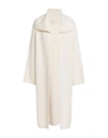 Souvenir Woman Cardigan Cream Size M Merino Wool, Acrylic In White
