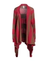 Souvenir Woman Cardigan Red Size Onesize Viscose, Polyester, Polyamide In Red
