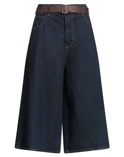 Souvenir Woman Jeans Blue Size L Cotton