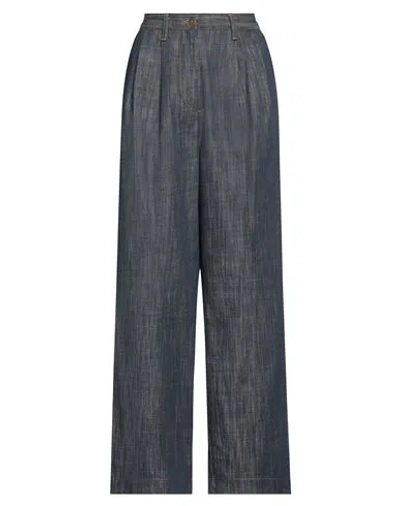 Souvenir Woman Jeans Blue Size S Cotton