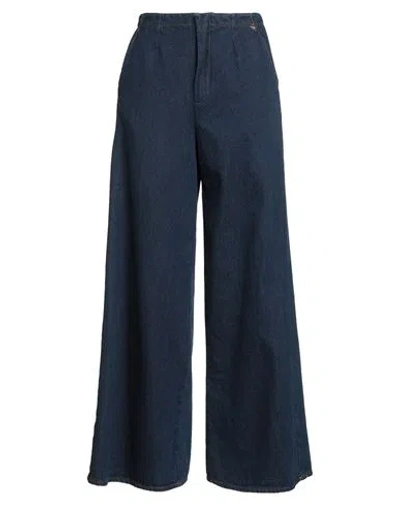 Souvenir Woman Jeans Blue Size S Cotton