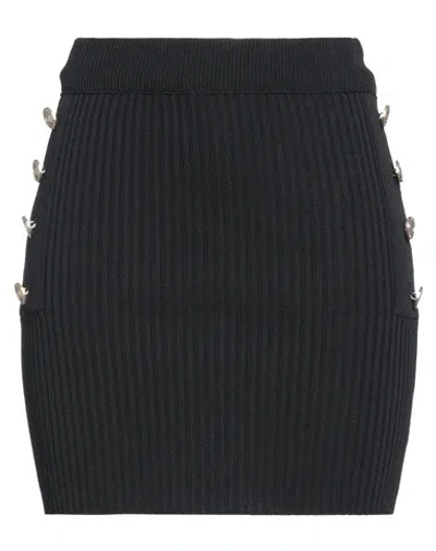 Souvenir Woman Mini Skirt Black Size S Viscose, Polyamide