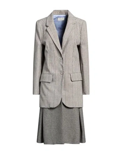 Souvenir Woman Overcoat & Trench Coat Beige Size M Cotton, Polyester