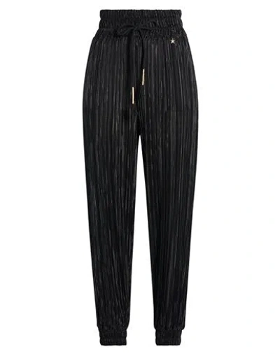 Souvenir Woman Pants Black Size L Polyester