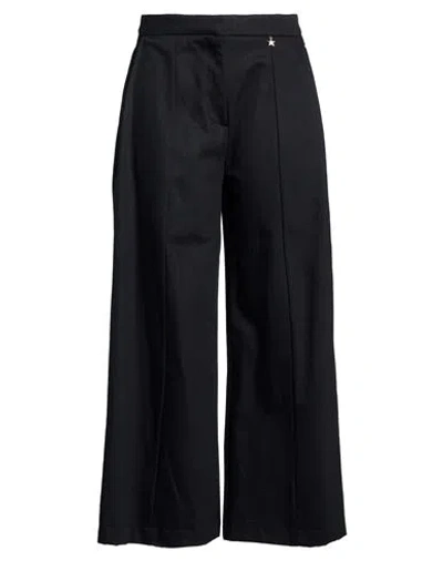 Souvenir Woman Pants Black Size M Acetate, Viscose