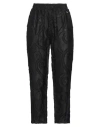 Souvenir Woman Pants Black Size M Viscose, Polyamide In Black