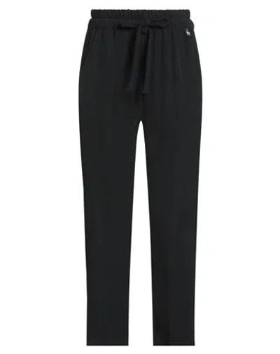 Souvenir Woman Pants Black Size Xs Polyester, Elastane