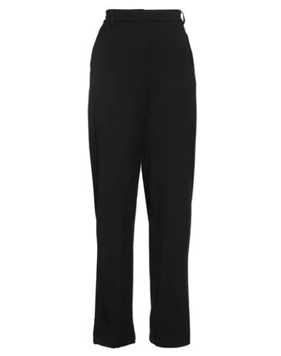 Souvenir Woman Pants Black Size Xs Polyester, Viscose, Elastic Fibres