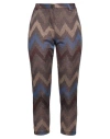 Souvenir Woman Pants Camel Size S Polyester, Viscose, Polyamide, Metallic Polyester In Beige