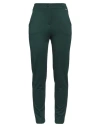 SOUVENIR SOUVENIR WOMAN PANTS GREEN SIZE XS VISCOSE, POLYAMIDE, ELASTANE