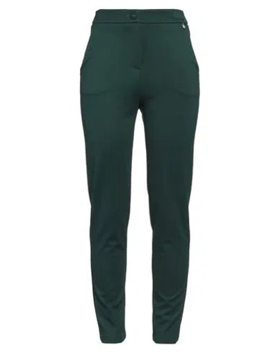 Souvenir Woman Pants Green Size Xs Viscose, Polyamide, Elastane