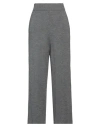 Souvenir Woman Pants Grey Size M Acrylic, Wool, Viscose