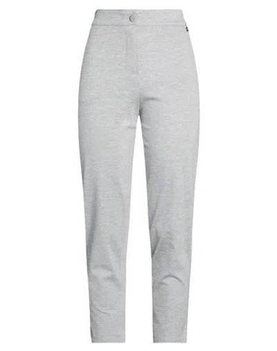 Souvenir Woman Pants Grey Size S Cotton, Polyamide, Elastane In Gray
