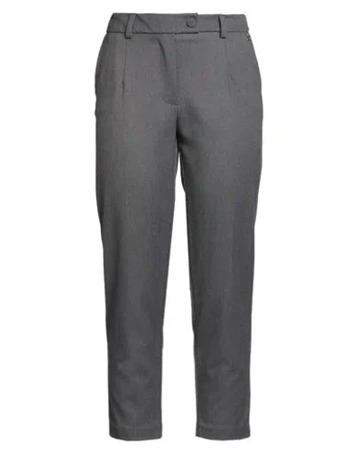 Souvenir Woman Pants Lead Size S Polyester, Viscose, Elastane