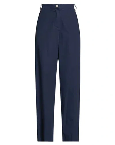 Souvenir Woman Pants Midnight Blue Size Xs Viscose, Polyamide