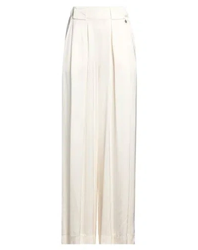 Souvenir Woman Pants Off White Size S Viscose