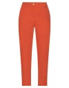 Souvenir Woman Pants Rust Size S Cotton In Red
